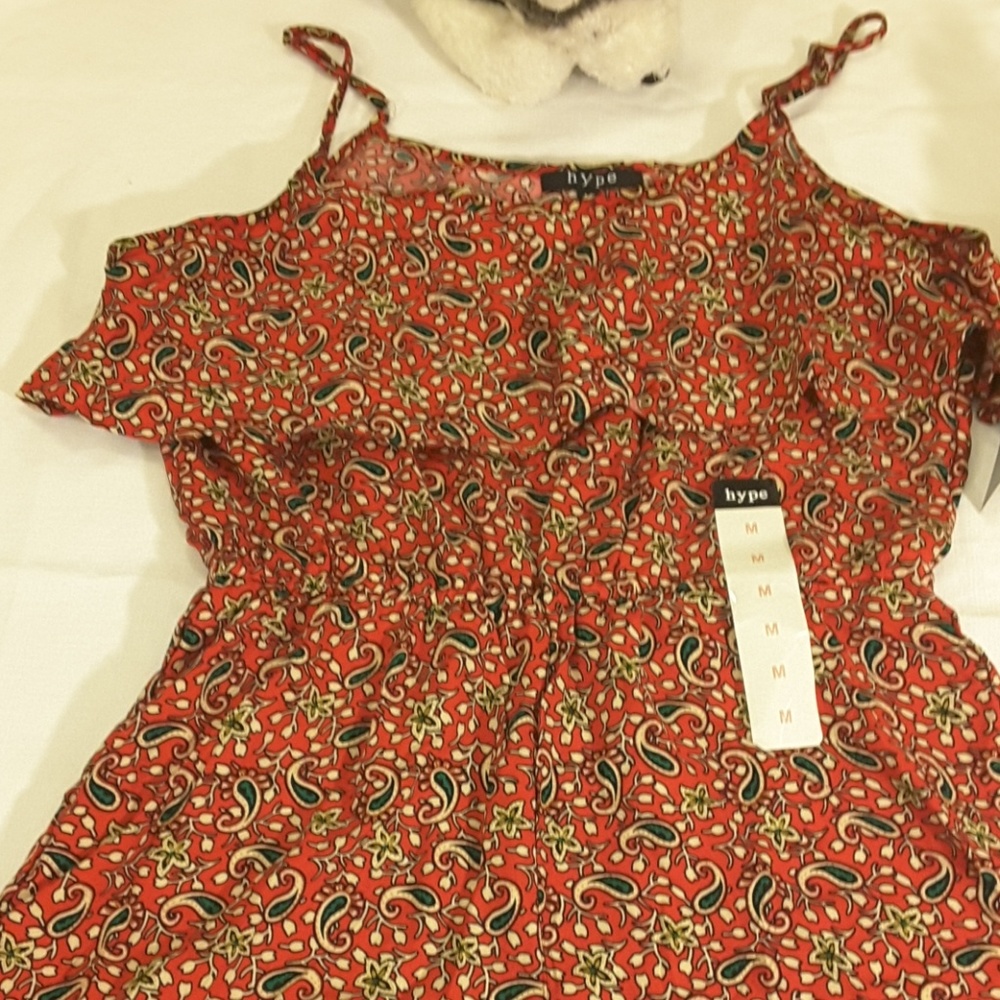 Red romper - Picture 4 of 4